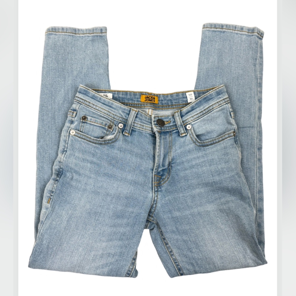Jack & Jones Slim Glenn Blue Denim Jeans Boys 10 Y 10Y Youth